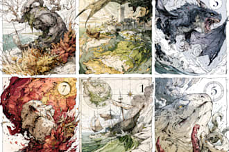 do unique map illustrations