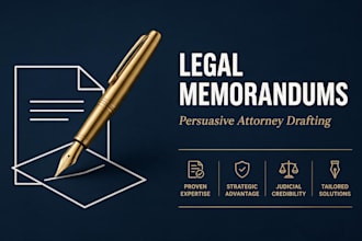 draft winning bankruptcy legal memorandums as a US attorney
