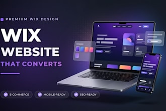 design wix website for you in 24 hrs
