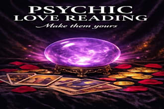 do a telepathic love reading to reveal true feelings of partner and intentions