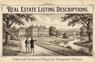 write catchy real estate property listing descriptions