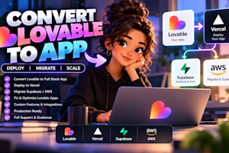 convert lovable to app deploy your lovable app to vercel, migrate supabase aws