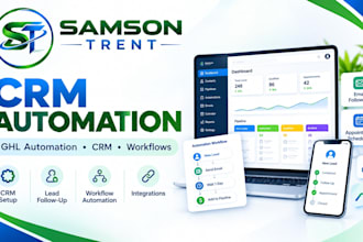 build CRM automation, ghl automation, gohighlevel CRM ghl workflow automation