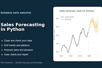 forecast your sales with python