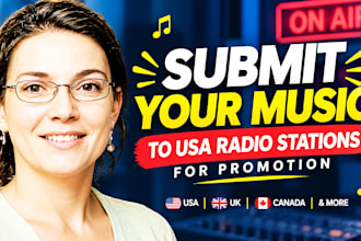 submit your music to USA radio stations for promotion