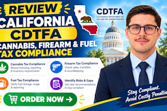 review california cdtfa cannabis firearm and fuel tax compliance