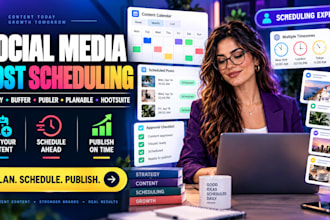 schedule your posts on social media via loomly buffer publer planable hootsuite