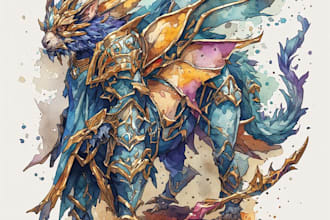 be your epic art illustration designer