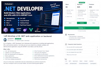develop a rest API using aspnet core
