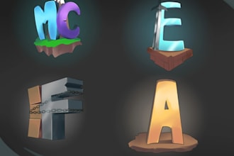 make a custom minecraft server logo and server icon