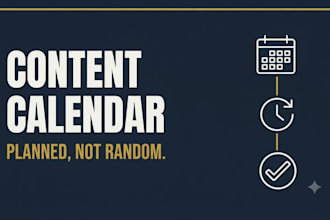 create a ready to post content calendar for your instagram