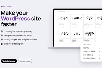 speed up your woocommerce or wordpress website