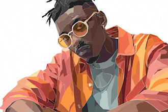 do a vector portrait for you