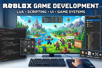 build roblox game development and lua scripting