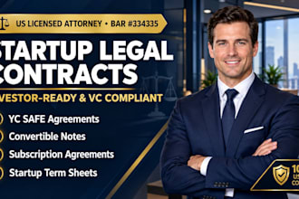 draft a startup subscription agreement as a US attorney