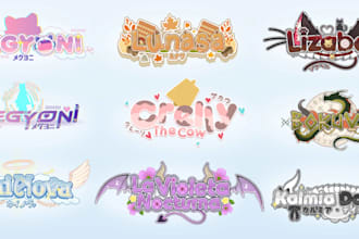 design a logo for vtuber and streamer online