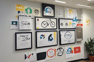 design professional logo and brand graphics