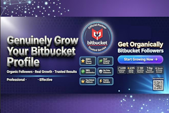genuinely do bitbucket promotion on your bitbucket profile