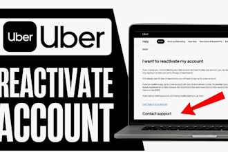 reactivates your deactivated uber, amazon flex, lyft account