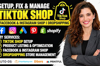 setup tiktok shop, fix tiktok dropshipping, tiktok shop manager, tiktok shop ads