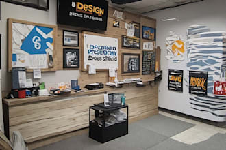 design professional logo and brand graphics
