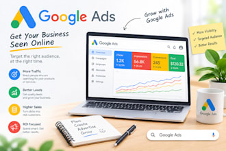 create and manage google ads campaigns