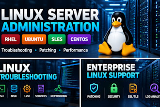 troubleshoot linux rhel ubuntu centos sles servers
