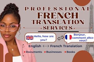 translate english to french, french translator, french translation, proofreading