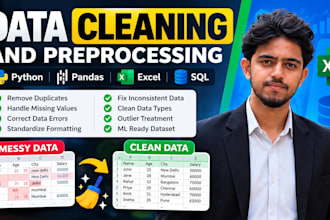clean and preprocess your data for analysis and machine learning