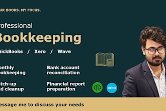 do expert quickbooks, xero and wave bookkeeping