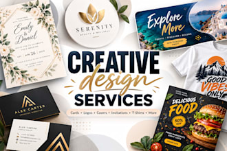 design cards,event invitations and tshirt designs