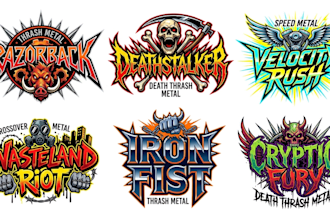 do thrash metal, death thrash, speed metal and metal logo