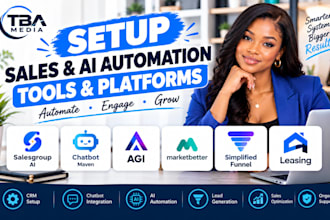setup salesgroup ai chatbot maven agi marketbetter simplified funnel leasing