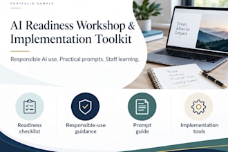 create practical ai readiness, training, and implementation resources