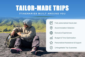 plan your trip and create a personalized travel itinerary