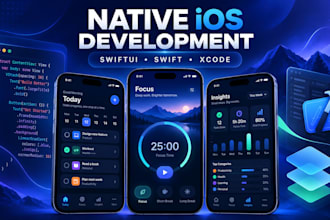 build a native ios app with swiftui and swift