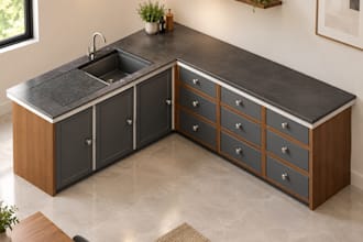 design millwork, cabinetry and furniture with autocad 2d 3d cad drawings dxf cnc