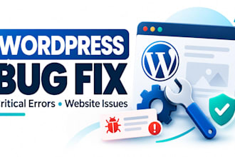 fix wordpress bugs and critical errors