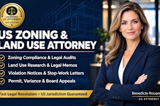draft a legal zoning violation response letter for property owners