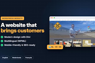 build a multilingual wordpress website with divi
