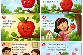 design kids activity worksheet and children story book
