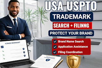 do USA trademark registration, uspto trademark search and filing