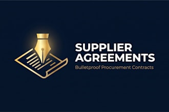 draft supplier agreements and procurement contracts as a US attorney