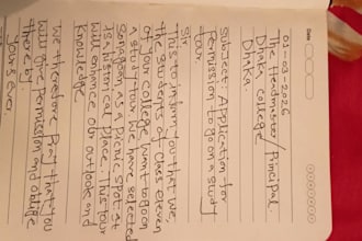 write high quality article and content