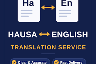 translate hausa to english and english