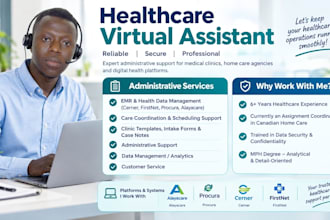 be your medical administration and health data specialist