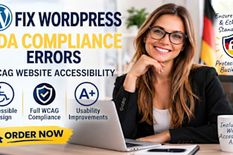fix wordpress ada compliance errors and wcag website accessibility