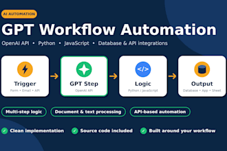 build gpt workflow automation using openai API and n8n