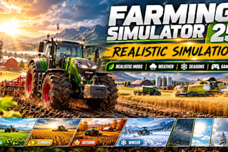 transform farming simulator 25 into realistic simulation gameplay