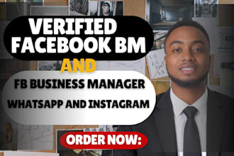 be your facebook instagram meta bm ads management and whatsapp business